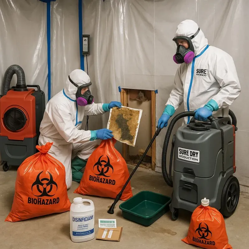 Contaminated Water Handling Protocols process in Edison, GA