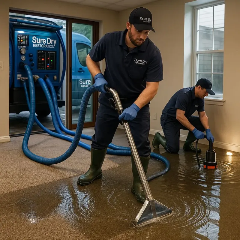 Water Extraction and Removal process in Edison, GA